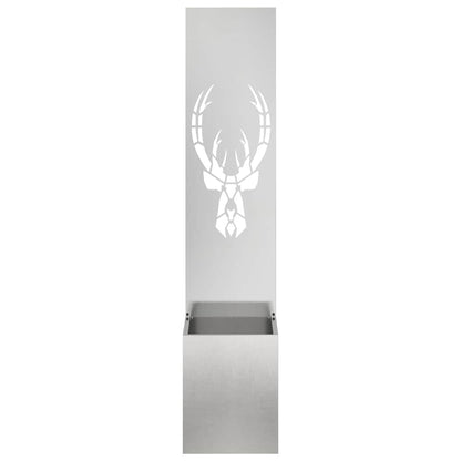 Schermo per privacy in giardino Argento 32 x 140 cm
