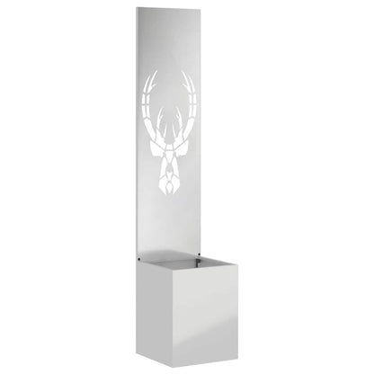 Schermo per privacy in giardino Argento 32 x 140 cm