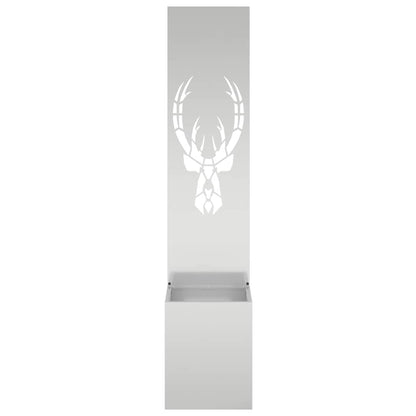 Schermo per privacy in giardino Argento 32 x 32 x 150 cm | homemem39