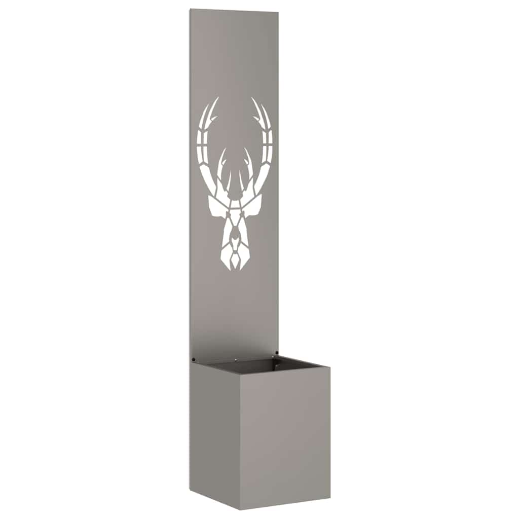 Schermo per privacy in giardino Ruggine 32 x 140 cm