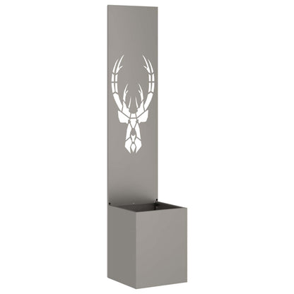 Schermo per privacy in giardino Ruggine 32 x 140 cm