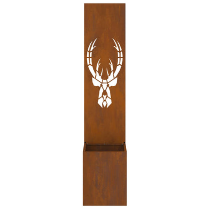 Schermo per privacy in giardino Ruggine 32 x 140 cm