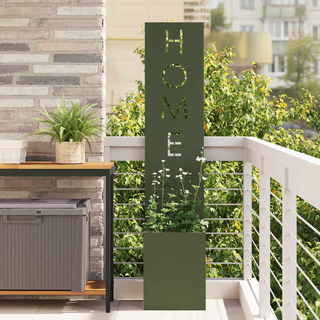 Schermo per privacy in giardino Oliver verde 32 x 140 cm