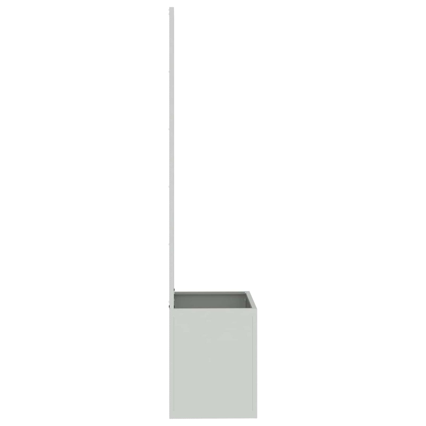 Schermo per privacy in giardino Floreale Argento 50 x 150 cm | homemem39