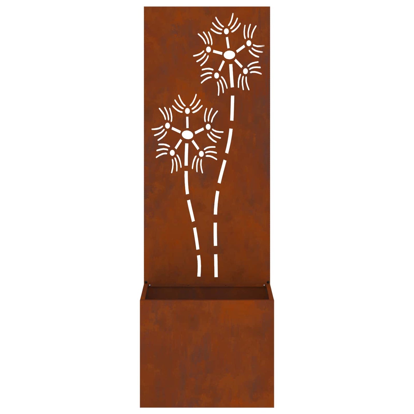 Schermo per privacy in giardino Ruggine 50 x 32 x 150 cm | homemem39