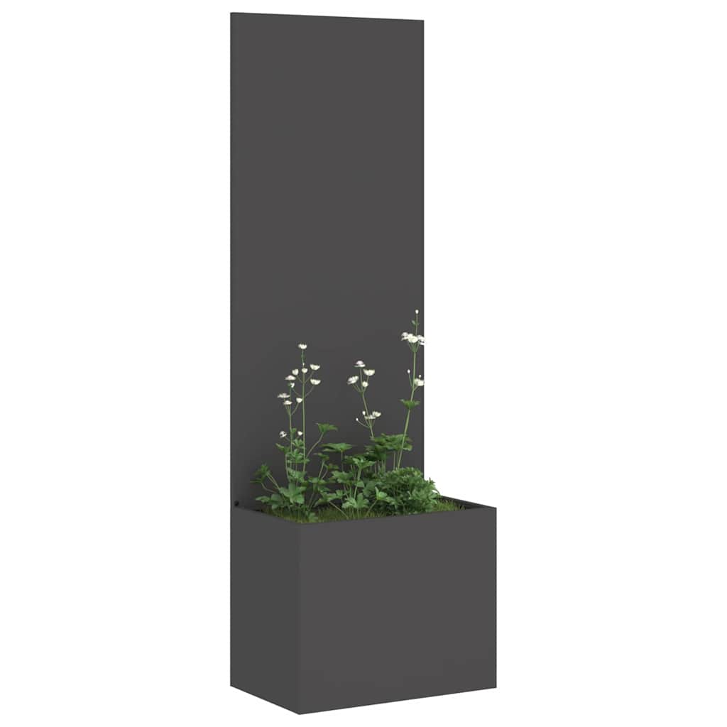 Schermo per privacy in giardino Traforo Nero 50 x 140 cm