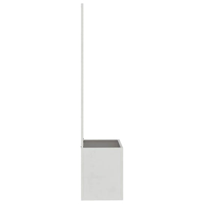 Vaso da Giardino con Pannello Decorativo Argento 50 x 140 cm