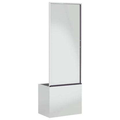 Schermo per privacy in giardino Argento 50 x 32 x 150 cm | homemem39