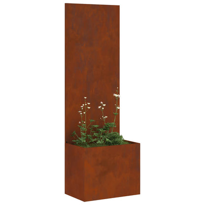 Schermo per privacy in giardino Ruggine 50 x 32 x 150 cm | homemem39