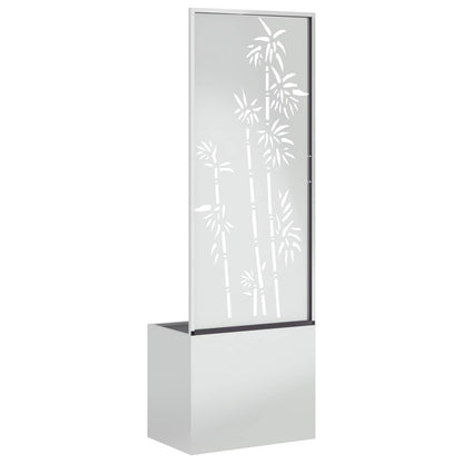 Schermo per privacy in giardino Floreale Argento 50 x 150 cm