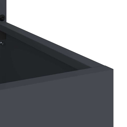 Schermo per privacy in giardino Traforo Antracite 50 x 140 cm