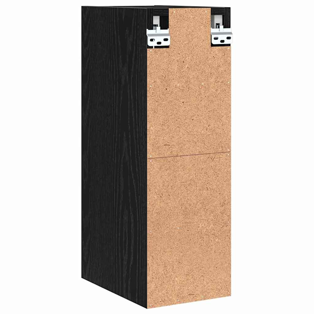 Armadio pensile Rovere nero 20 x 29,5 x 60 cm Legno multistrato | homemem39