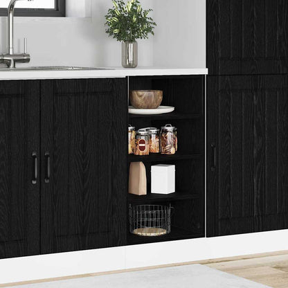 Base per Cucina con cassetto Rovere nero 40 x 44,5 x 81,5 cm | homemem39
