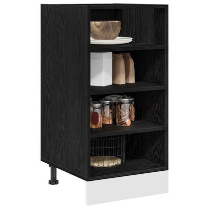 Base per Cucina con cassetto Rovere nero 40 x 44,5 x 81,5 cm | homemem39