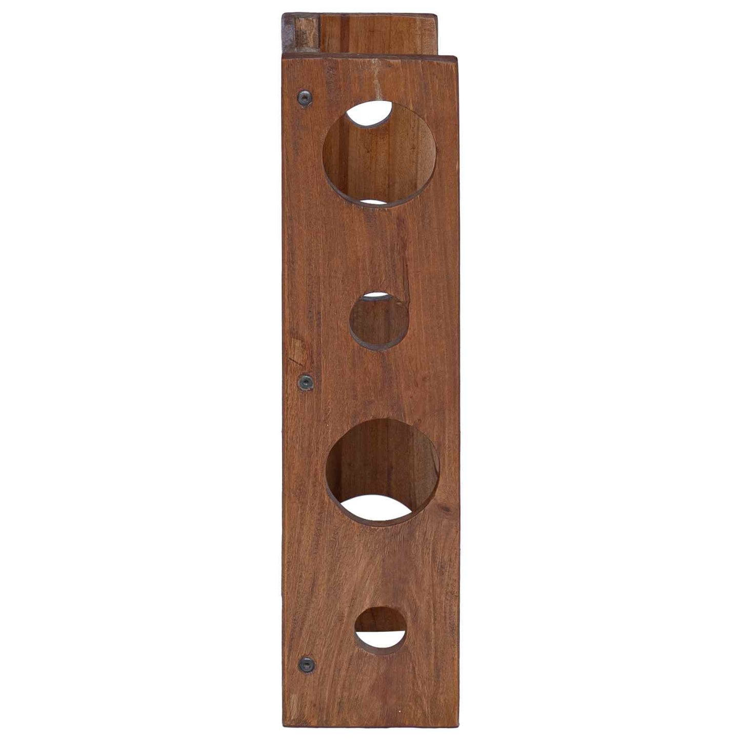 Scaffale Marrone 24 x 13 x 54 cm Legno di Mogano Massello | homemem39