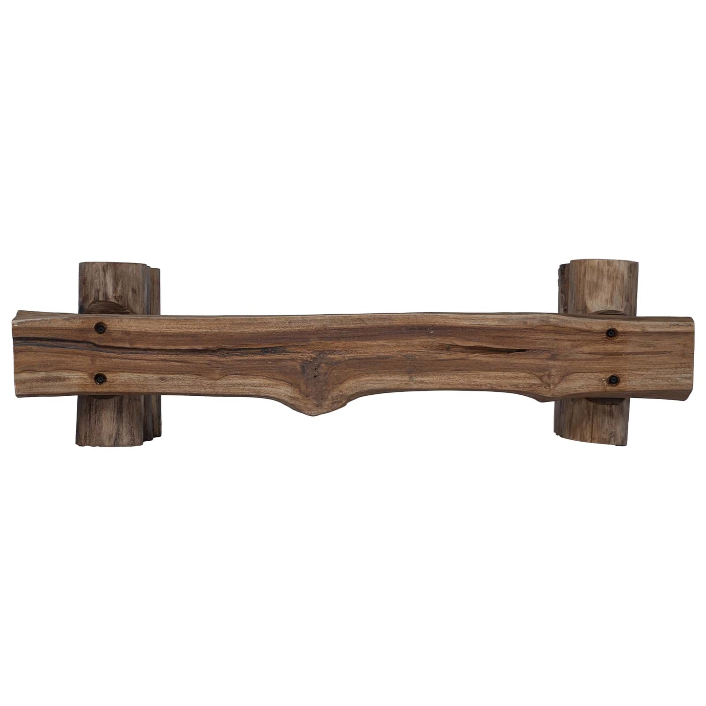 panchina Naturale 110 x 30 x 34 cm Legno di teak solido