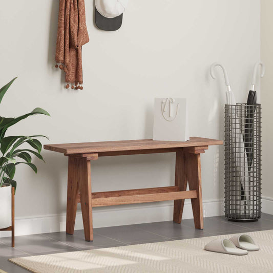 panchina Naturale 100 x 30 x 51 cm Legno massello di recupero