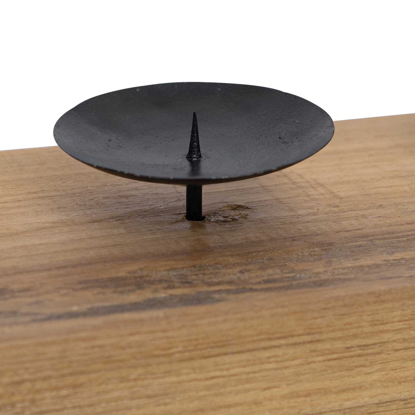 Candelabro Naturale 50 x 15 x 10 cm Legno massello di teak