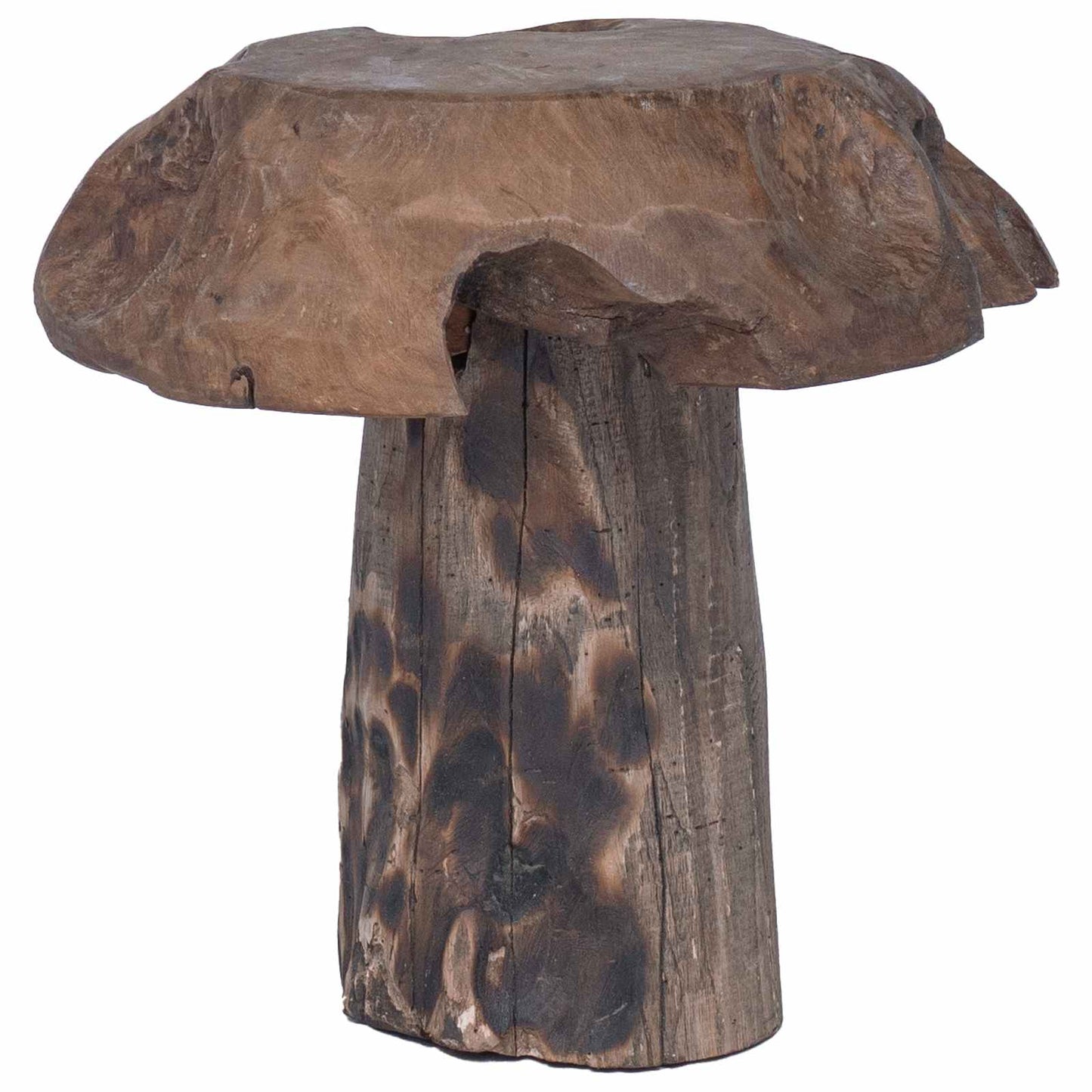 Pouf Naturale 35 x 35 x 35 cm Legno di teak solido | homemem39