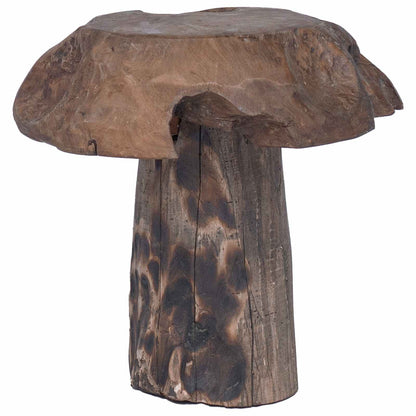 Pouf Naturale 35 x 35 x 35 cm Legno di teak solido | homemem39