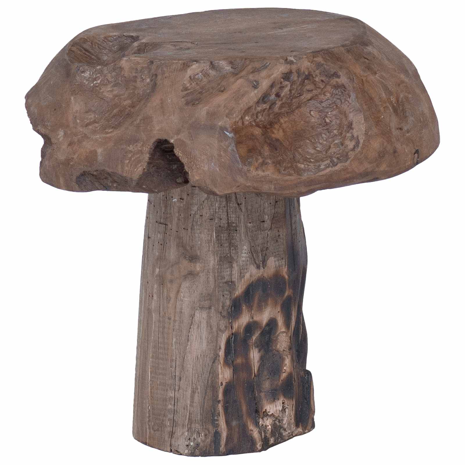 Pouf Naturale 35 x 35 x 35 cm Legno di teak solido | homemem39