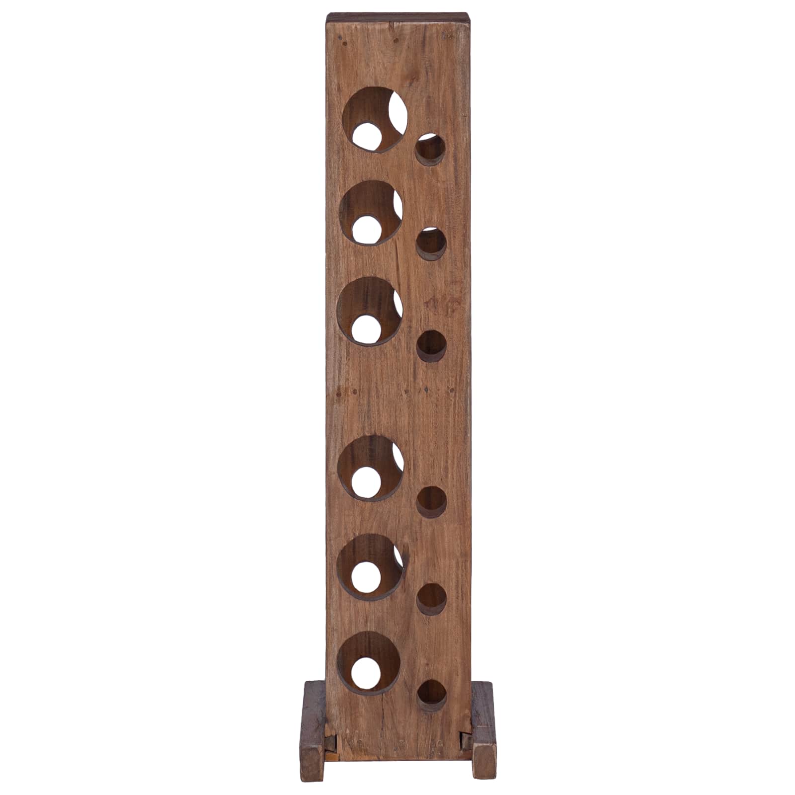 Scaffale Marrone 20 x 25 x 100 cm Legno di Mogano Massello | homemem39
