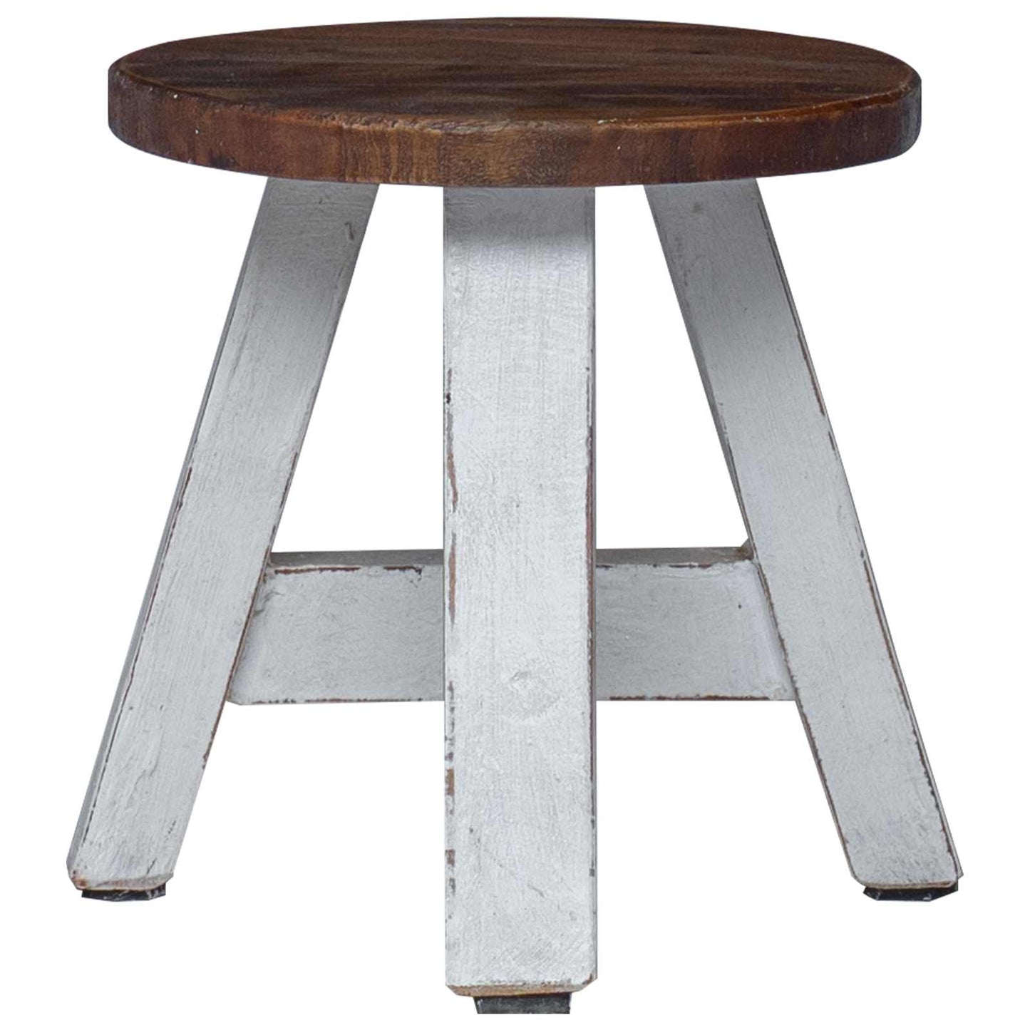 Pouf Naturale 22 x 22 x 24 cm Legno di Mogano