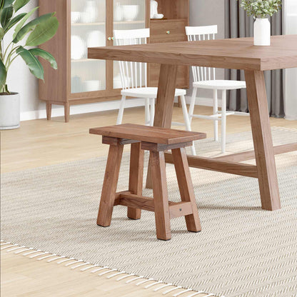 panchina Naturale 50,5 x 25 x 47,5 cm Legno massello di mogano