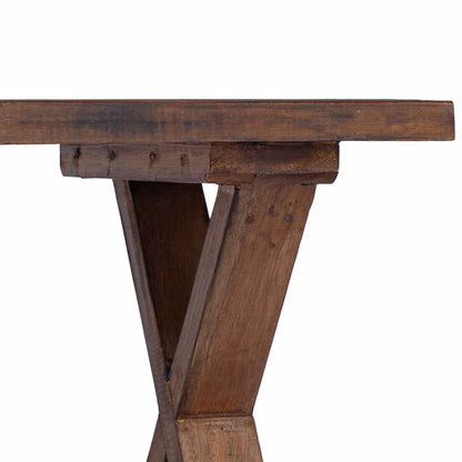 panchina Naturale 85 x 35 x 47 cm Legno massello di recupero