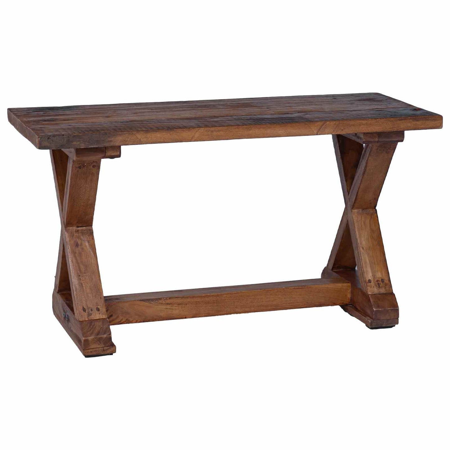 panchina Naturale 85 x 35 x 47 cm Legno massello di recupero