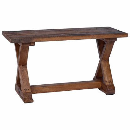 panchina Naturale 85 x 35 x 47 cm Legno massello di recupero