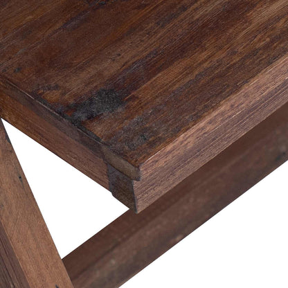 Scrivania Marrone 90 x 50 x 103 cm Legno Recuperato Massello