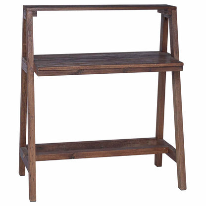 Scrivania Marrone 90 x 50 x 103 cm Legno Recuperato Massello
