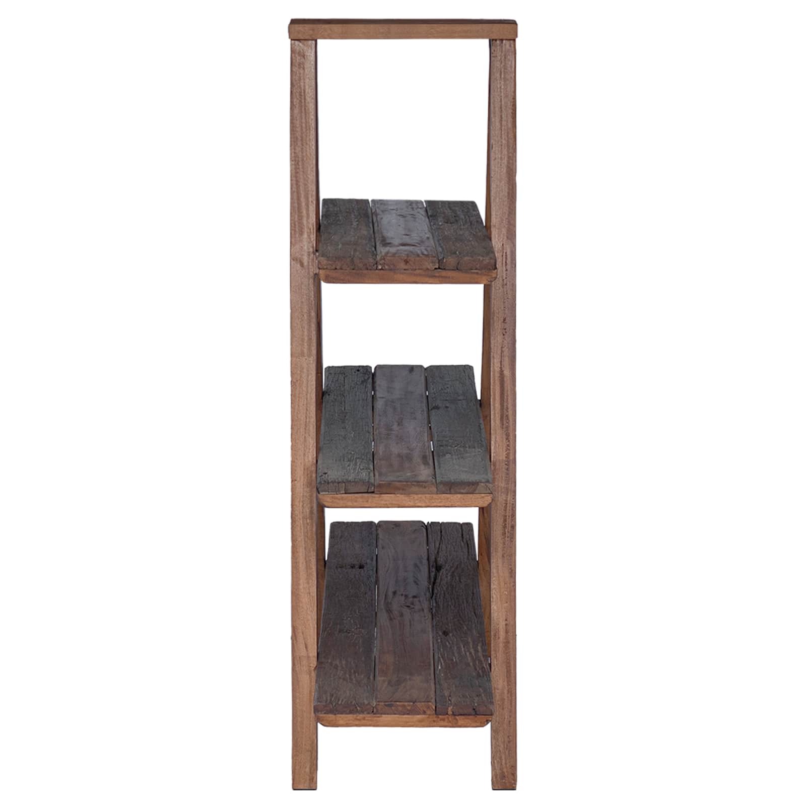 Scaffale pieghevole con lo scaffale Marrone 79.5 x 35 x 112 cm | homemem39