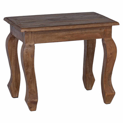 Tavolo Nesting 3 pcs Marrone Legno massello di mogano | homemem39
