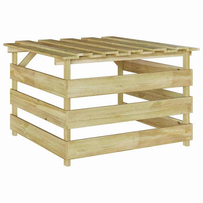 Garage per robot tagliaerba Marrone 84 x 80 x 56 cm