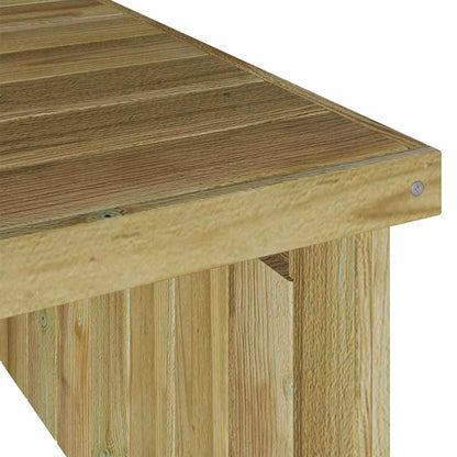 Garage per tosaerba Marrone 73.5 x 81.5 x 38.5 cm | homemem39