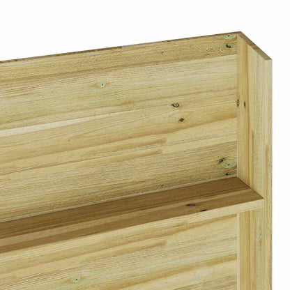 Supporto per piante con lo scaffale Marrone 90 x 15 x 180 cm