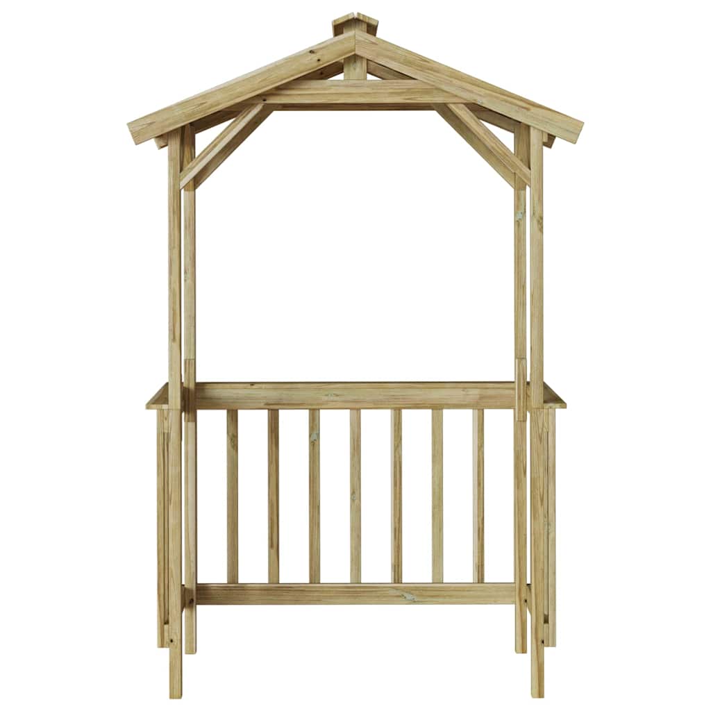 Casetta per barbecue Marrone 133.5 x 63 x 200 cm