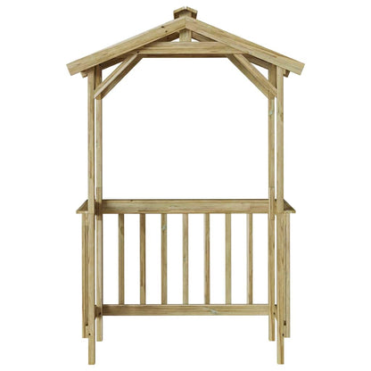 Casetta per barbecue Marrone 133.5 x 63 x 200 cm