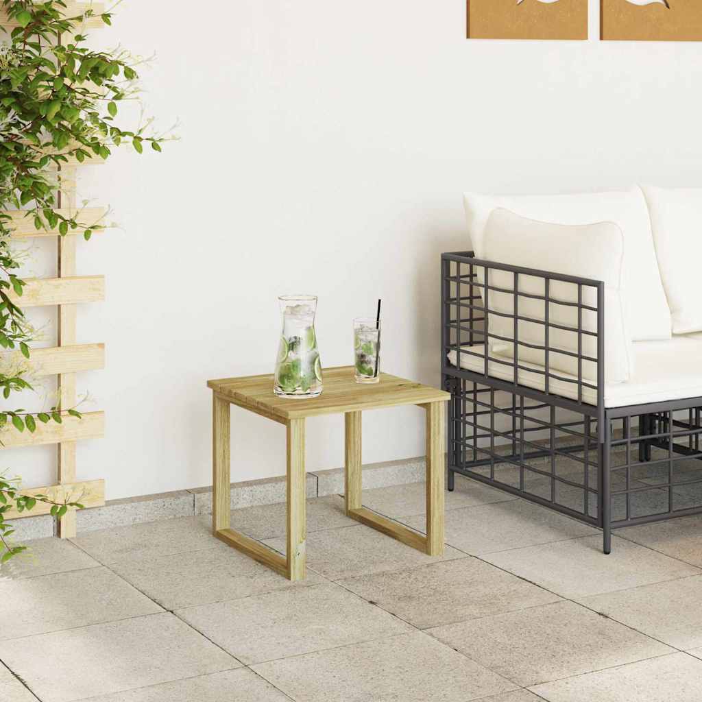 Tavolo Lettino Marrone 40 x 40 x 36 cm Legno di pino impregnato