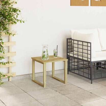 Tavolo Lettino Marrone 40 x 40 x 36 cm Legno di pino impregnato