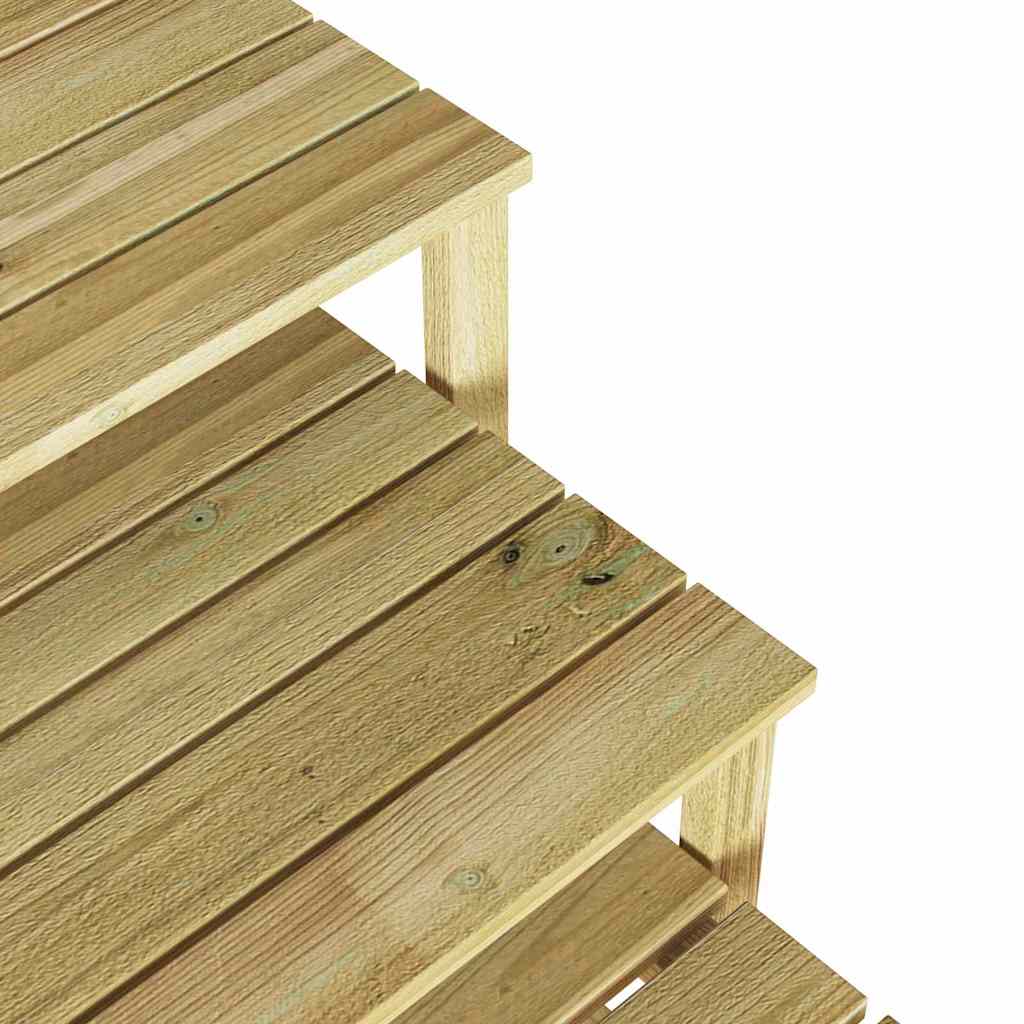 tavolo 3 pcs Naturale Legno di pino impregnato | homemem39
