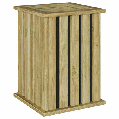 Fioriera Marrone 33 x 33 x 45 cm Legno di pino impregnato