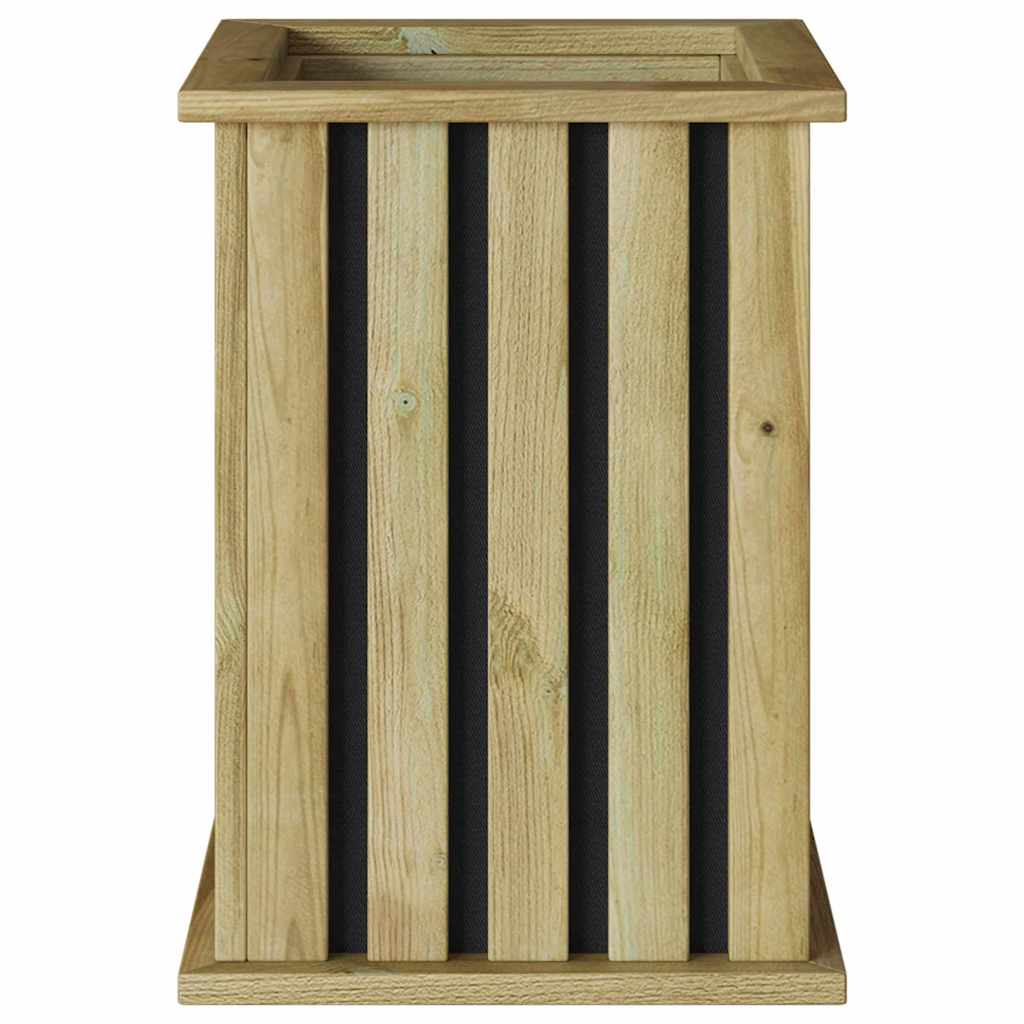 Fioriera Marrone 33 x 33 x 45 cm Legno di pino impregnato