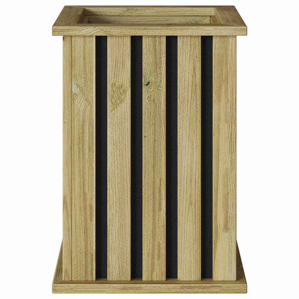 Fioriera Marrone 33 x 33 x 45 cm Legno di pino impregnato