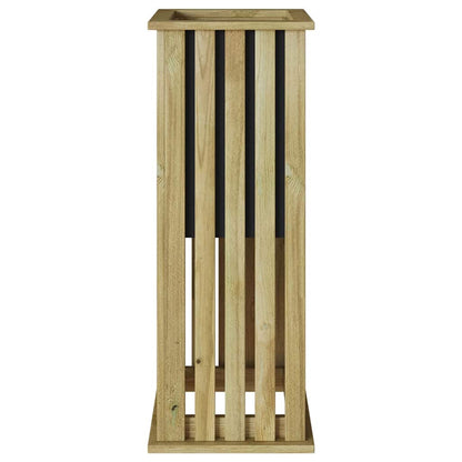 Fioriera Marrone 33 x 33 x 85 cm Legno di pino impregnato