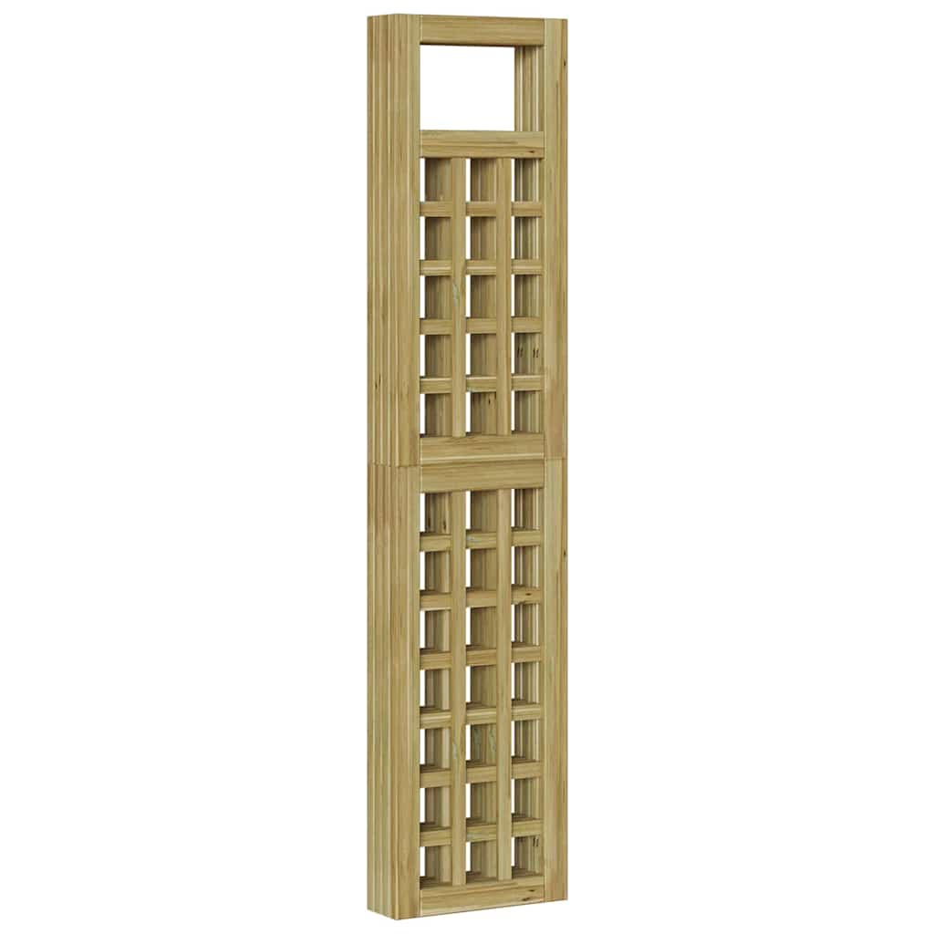 Schermo divisorio Marrone 160 x 180 cm Legno di pino impregnato