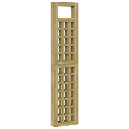 Schermo divisorio Marrone 160 x 180 cm Legno di pino impregnato