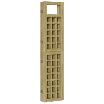 Schermo di Privacy da Esterno 5 pcs Marrone 200 x 180 cm